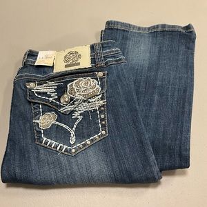 NWT LA Idol Jeans size 15 37 x 34